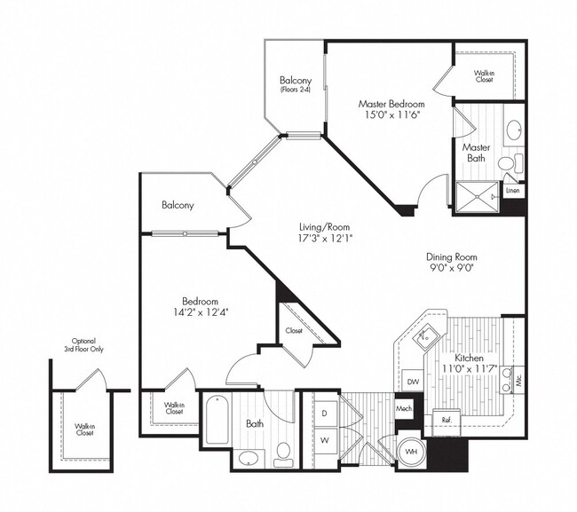 Floorplan - The Reserve at Riverdale