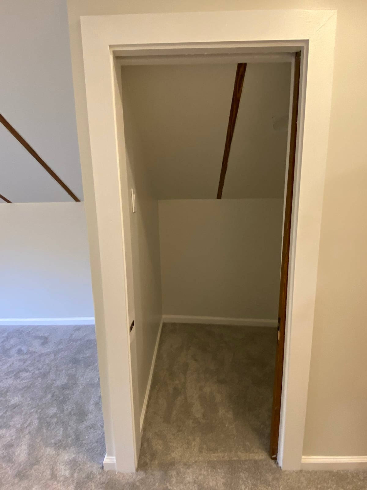 Attic bedroom closet - 327 N Willett St