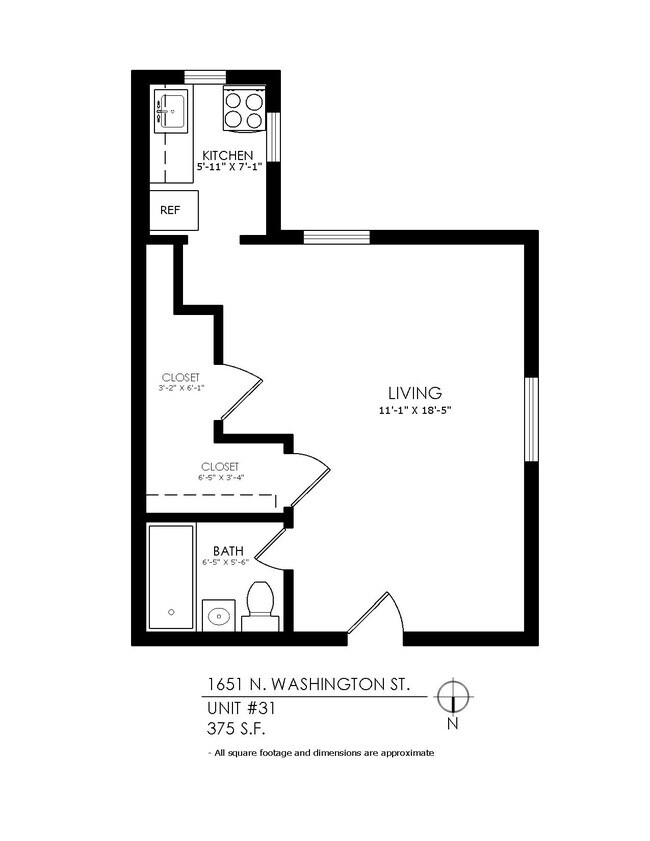 Floorplan - 1651 Washington