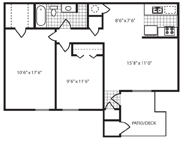 2BR/1BA - Echo Trail