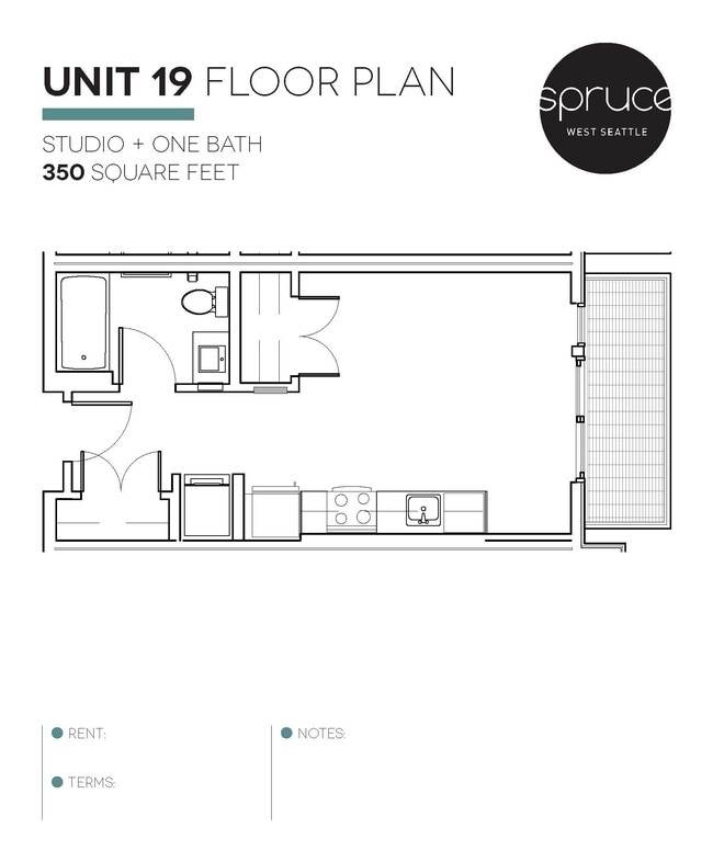 Floorplan - Spruce