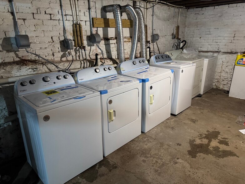 Basement washer and dryer - 128 Pleasant St