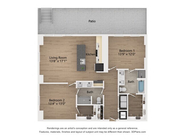 Floorplan - Tempo at White Oak