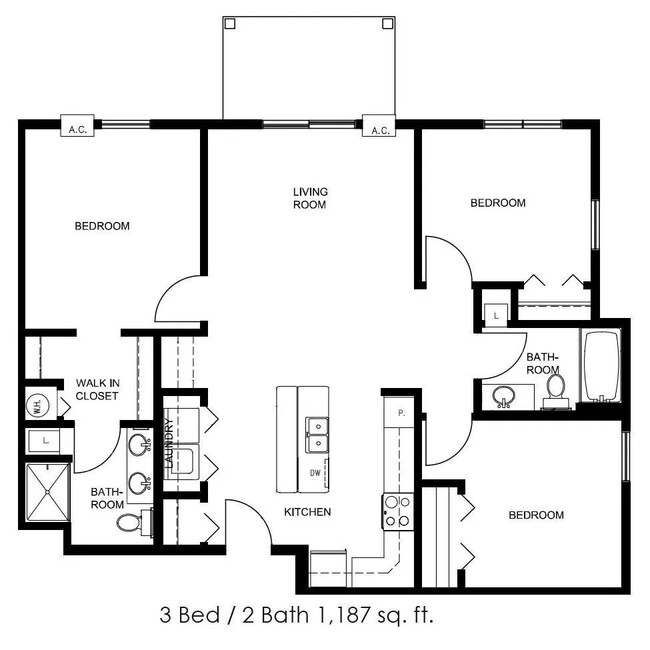 Floorplan - Gateway Apartments