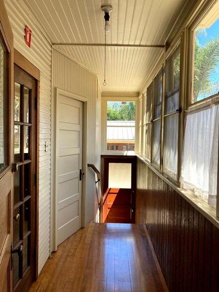 Back hall, door to back yard - 264 N 13th St