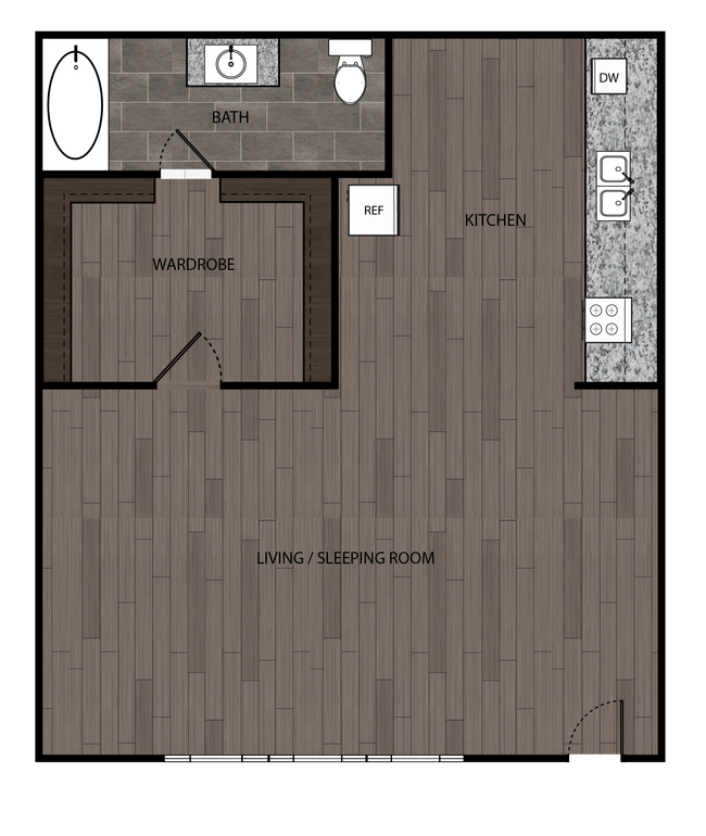 Floorplan - Vue at Montrose