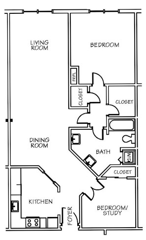 Floorplan - Lenox Village Apartments