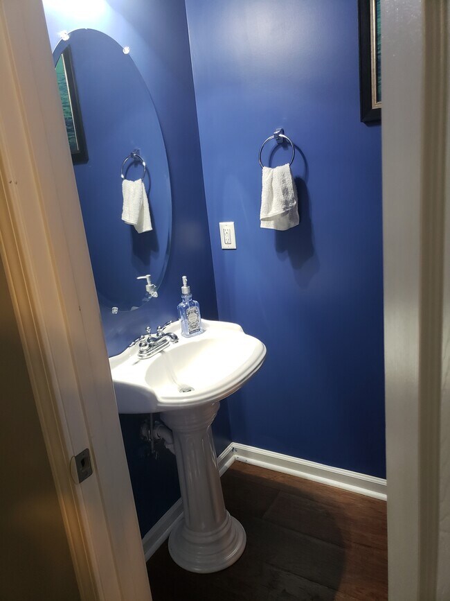 Downstairs half bath - 78 John Sevier Ave