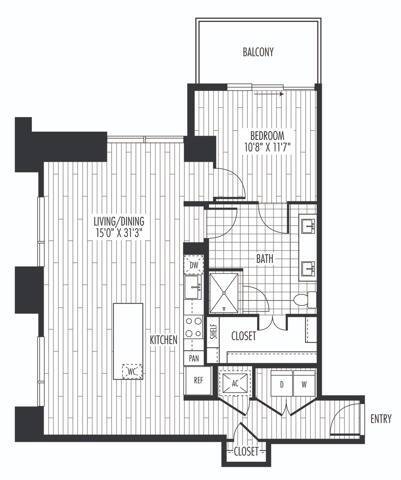 A4 Floor Plan - The Residences at La Colombe d'Or