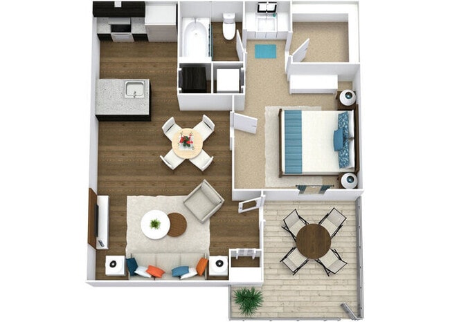 Floorplan - Windrift Apartment Homes