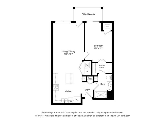 Floorplan - Heritage at Church Ranch 55+ Apartments