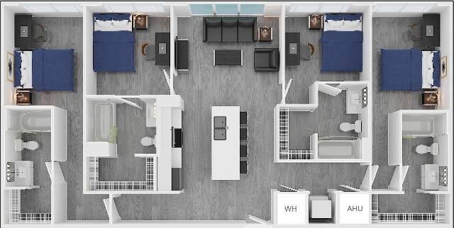 4 Bedroom - Park Place at Arlington