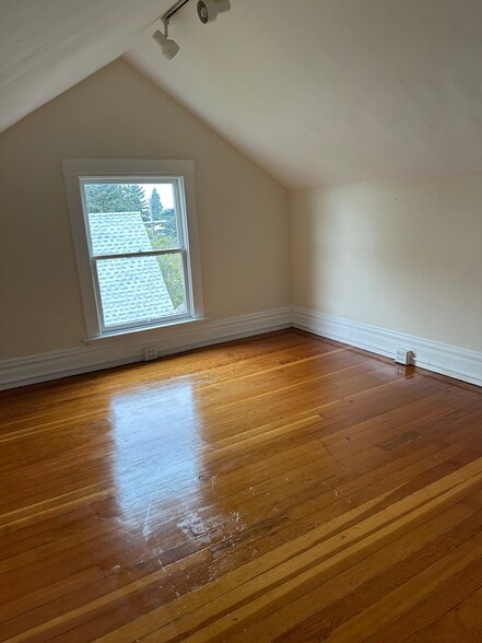Extra room in attic with lots of storage - 2738 Garber St