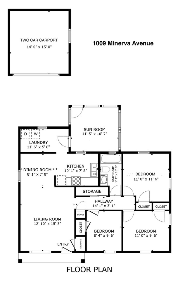 Building Photo - 3 BEDROOMS, 1 FULL BATHROOM + 2 CAR Carport Beautiful Single Family house available to show NOW f...