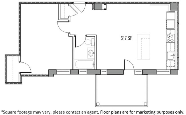 Floorplan - Kenyon Apartments