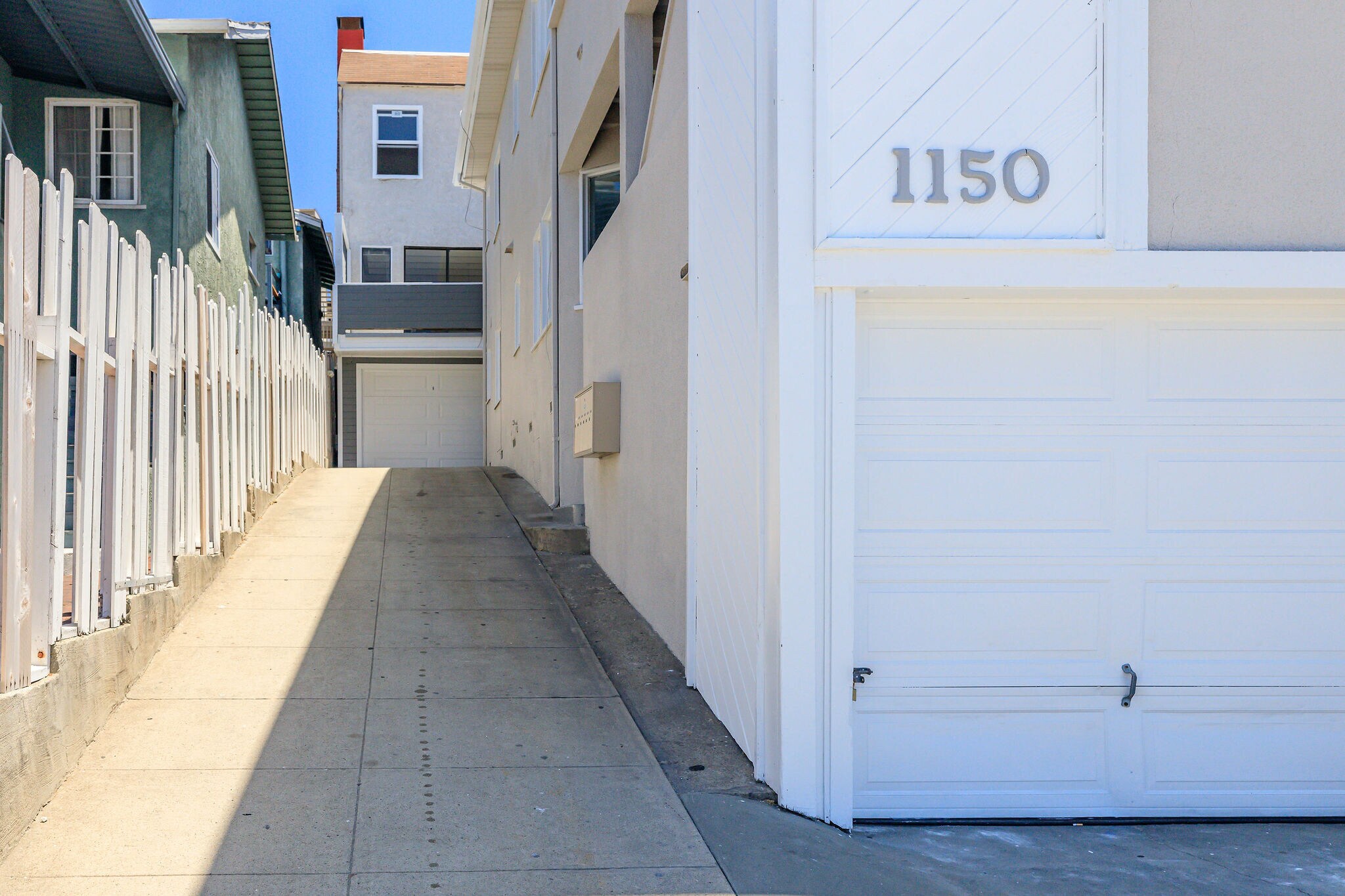 Long Driveway for two additional cars - 1150 Manhattan Ave