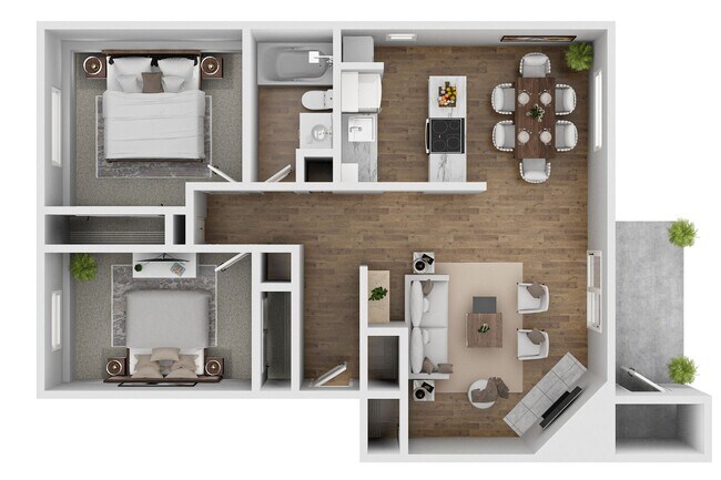 Building Photo - Fully renovated  2-bedroom Townhouse with ...