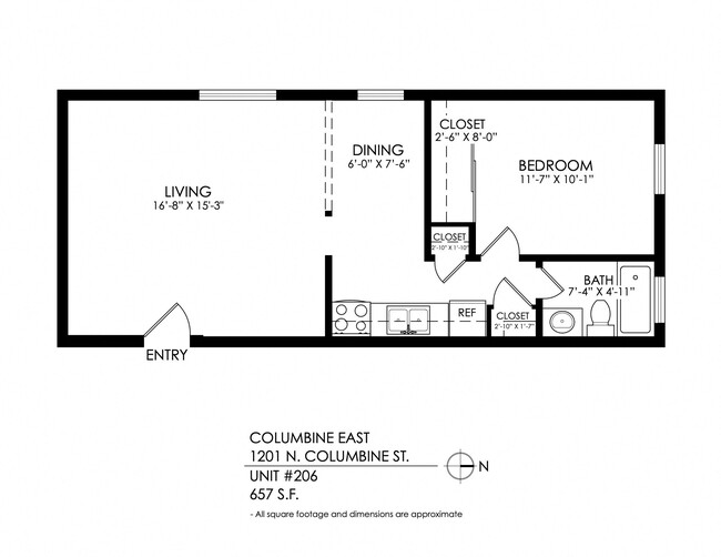 Floorplan - Columbine East