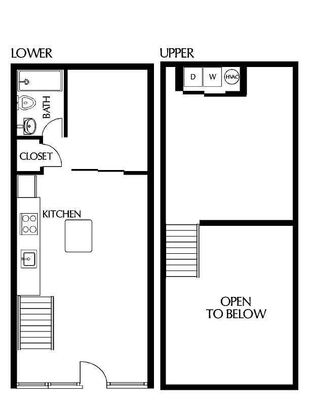 Floorplan - DeLuxe Apartments