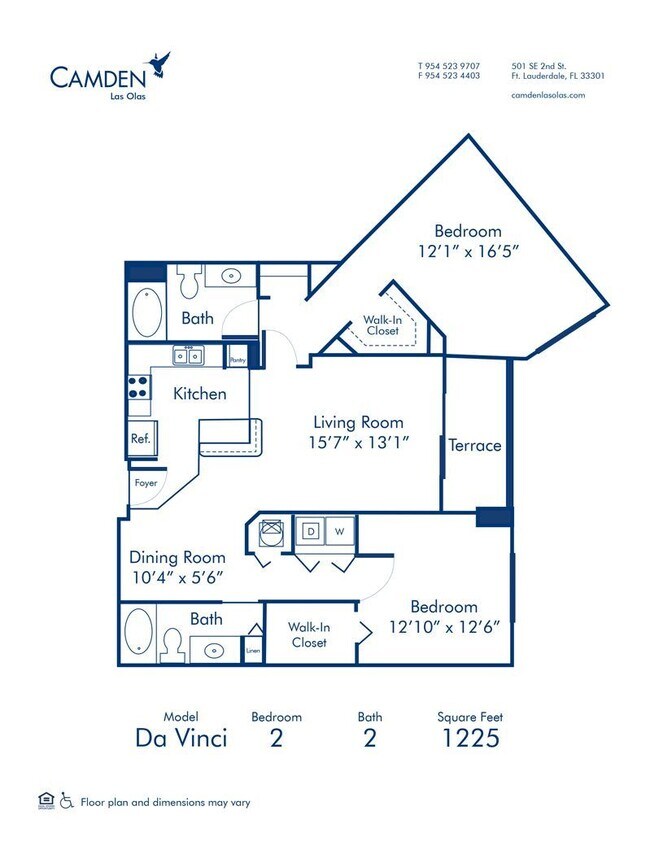 Floorplan - Camden Las Olas