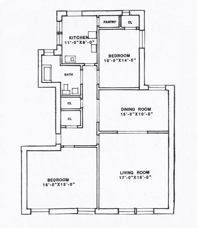 Floorplan - 437-59 W. Belmont Ave.