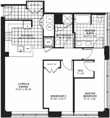 Floorplan - Yale West