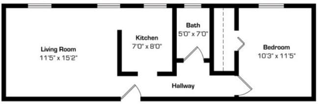 1BR/1BA - Islandview Apartments