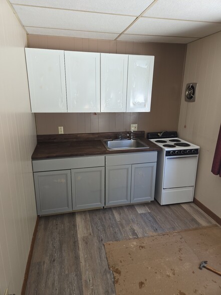 New cabinets & flooring - 302 Lake Ave