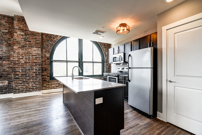 2 Bedroom Kitchen - Boury Lofts