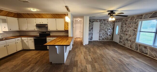 Living Room / Kitchen - 8510 Burgandy Ln