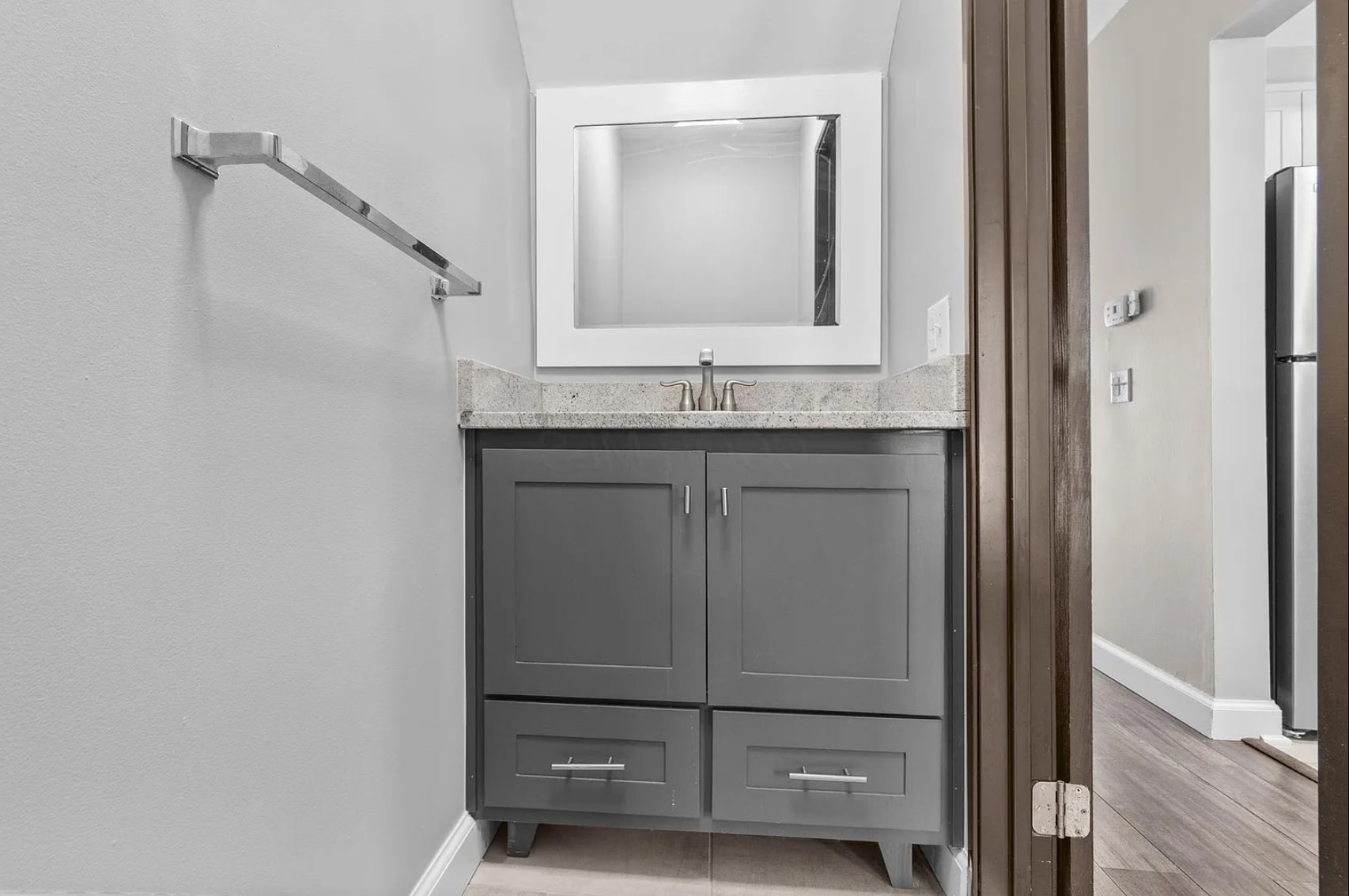 Downstairs half bath - 3480 Ostrander Rd