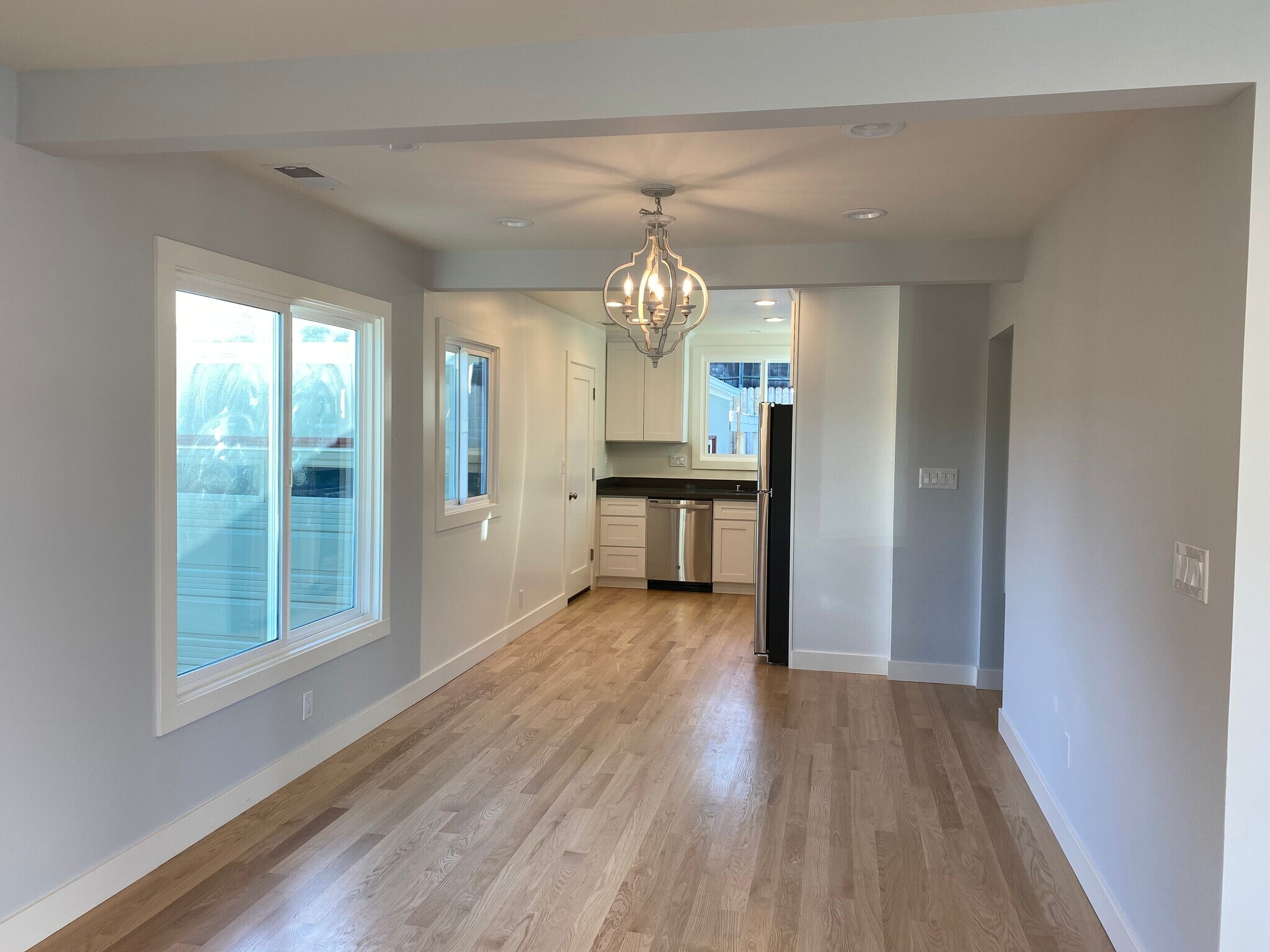 View of Kitchen from Living Room - 232 Hazelwood Dr