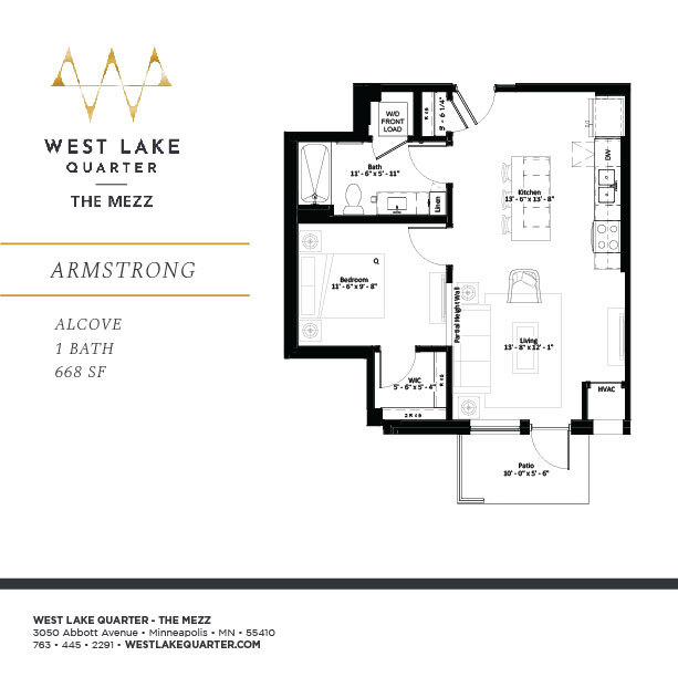 Floorplan - The Mezz at West Lake Quarter