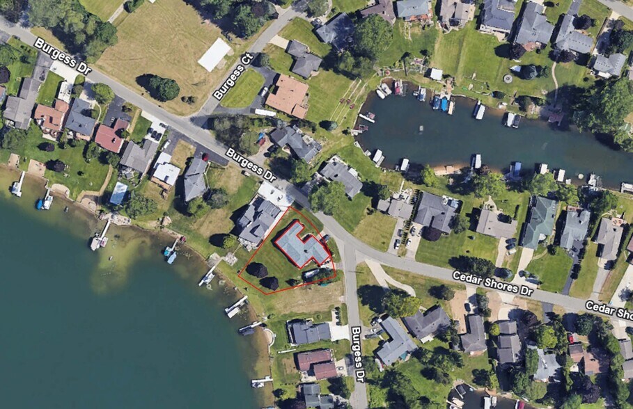 Aerial - 504 Burgess Dr