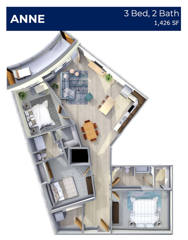 Floorplan - Block E