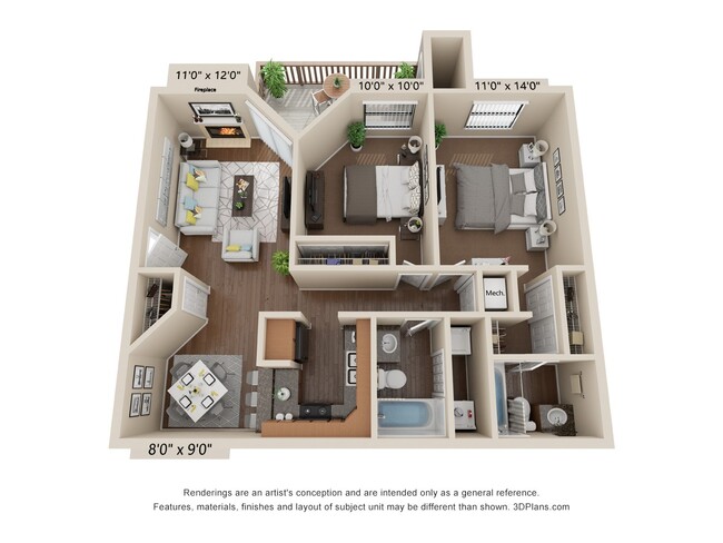 Floorplan - Glen at Bogey Hills