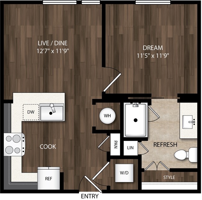 Floorplan - Encore SoFlo