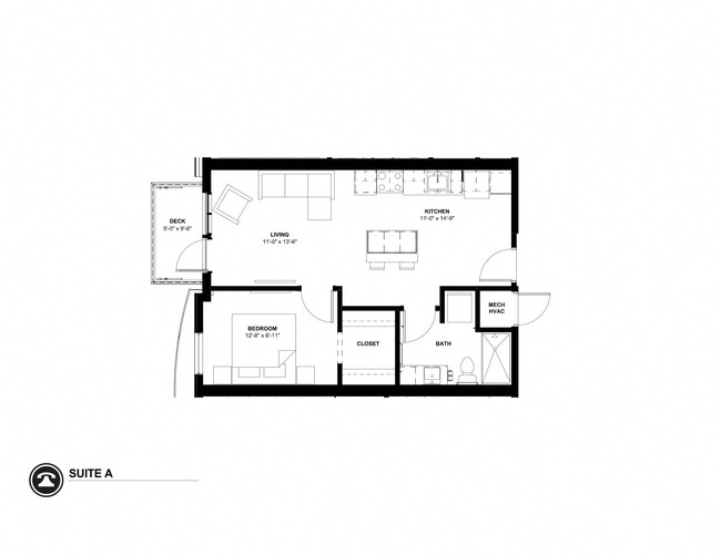 Floorplan - Telegraph Flats