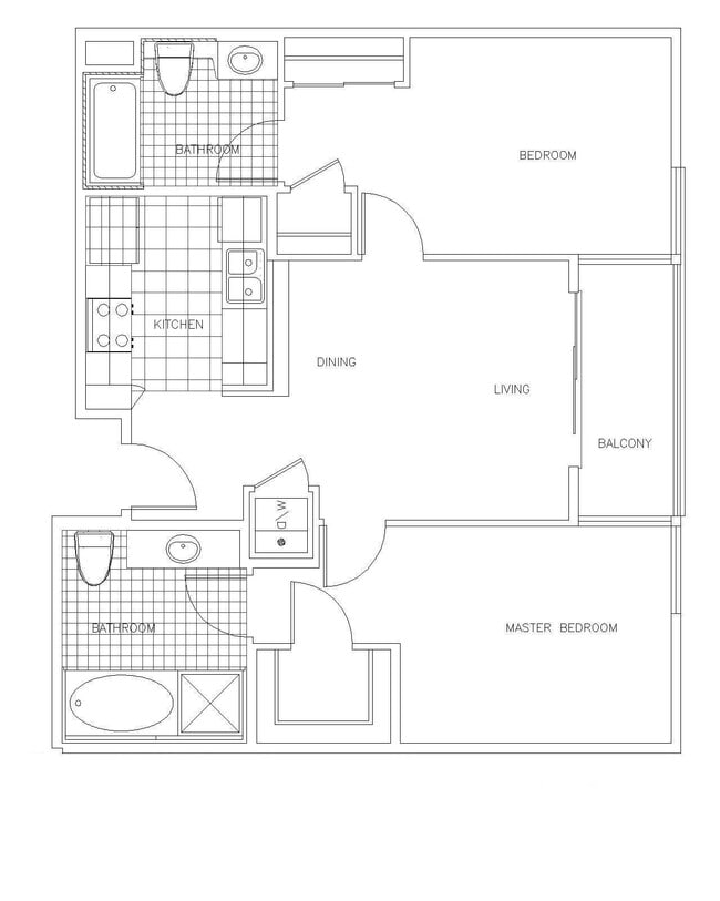 D-2x2 floor plan PR SM Anacapa LLC - PR SM Anacapa LLC