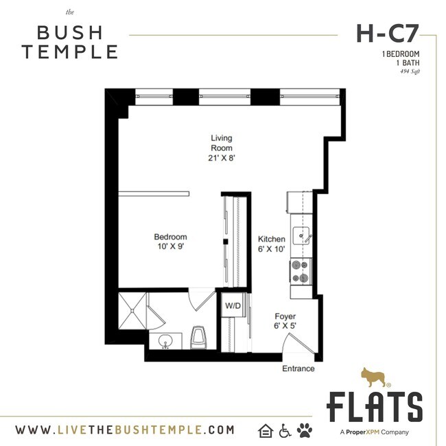 Floorplan - The Bush Temple II