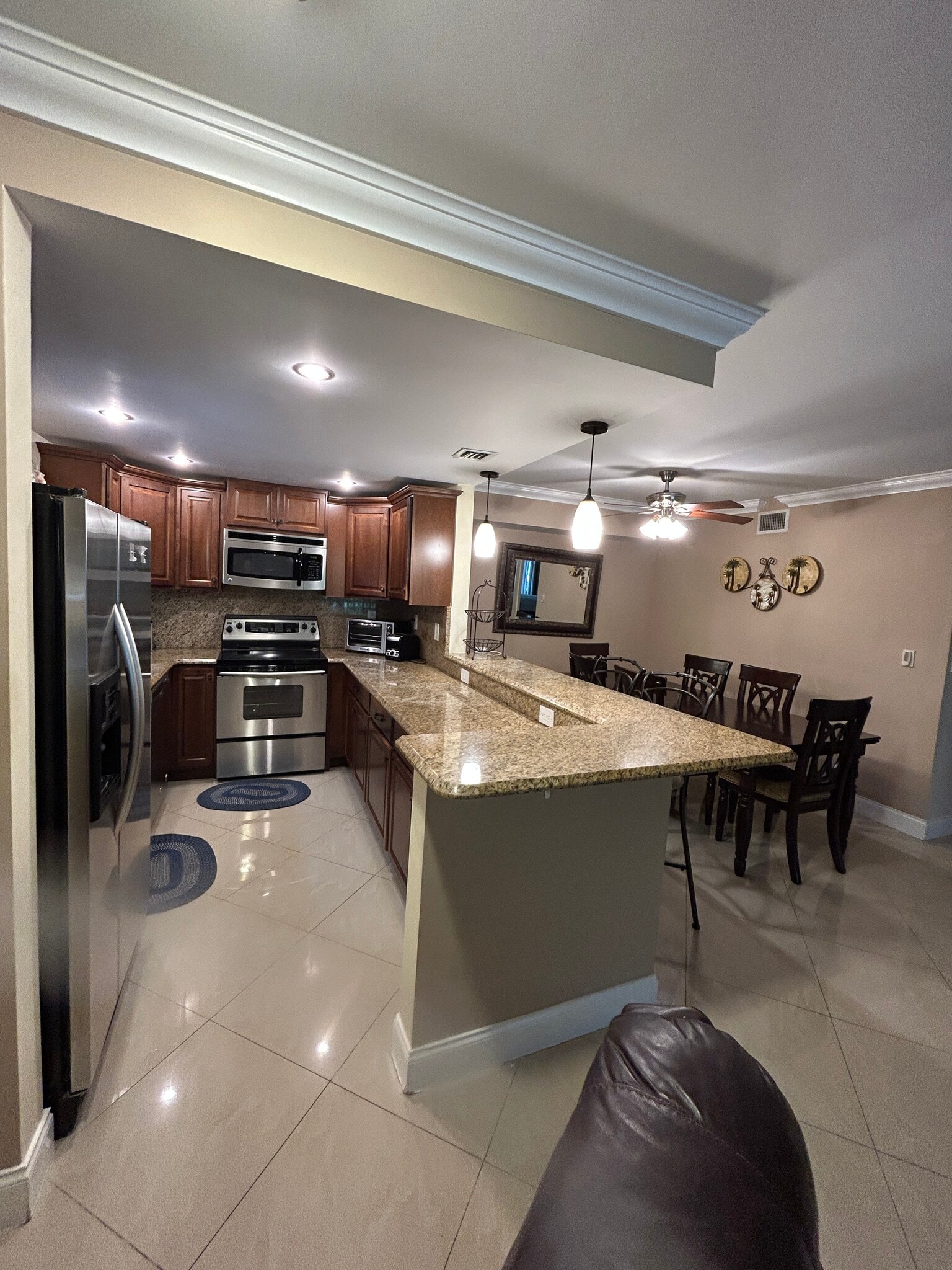 Granite counter tops - 225 Deer Creek Blvd
