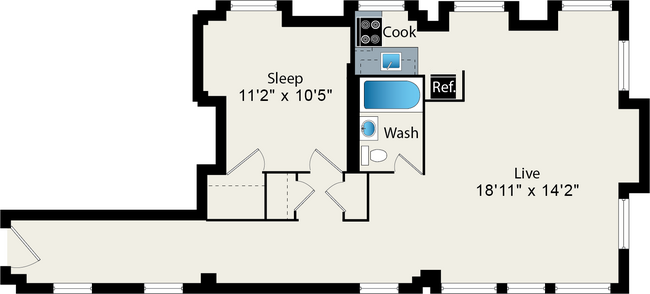 Floorplan - Reside on Wellington