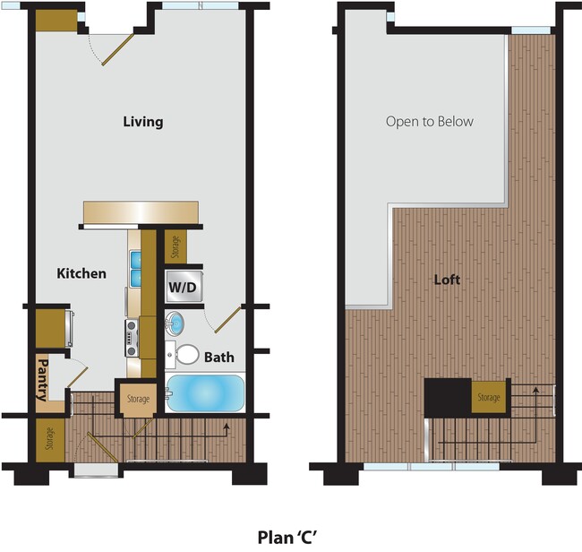 Floorplan - H Street Lofts