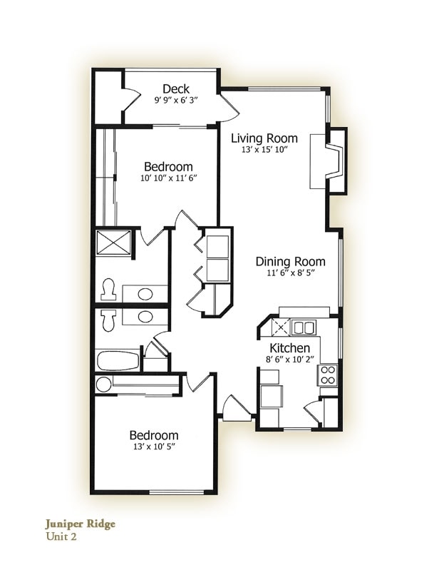 Floorplan - Juniper Ridge Apartments
