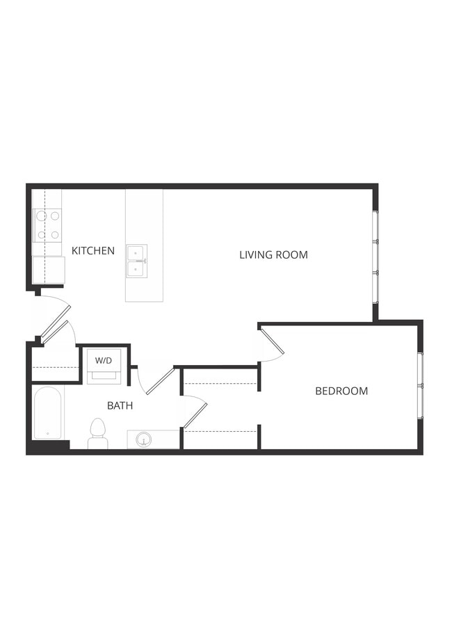 Frederick 1L 1x1 - Frederick Lofts