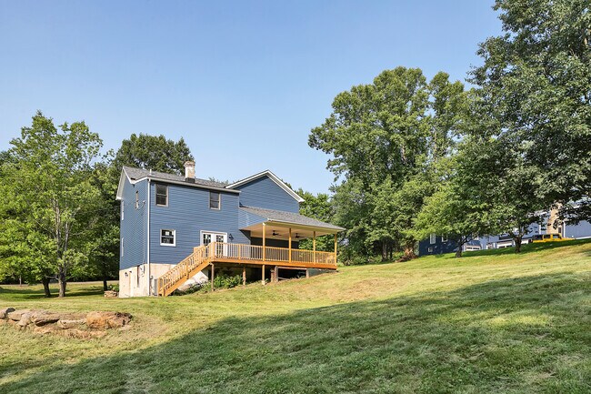 The home sits on 1.28 acres - 2416 Magee Road Ext