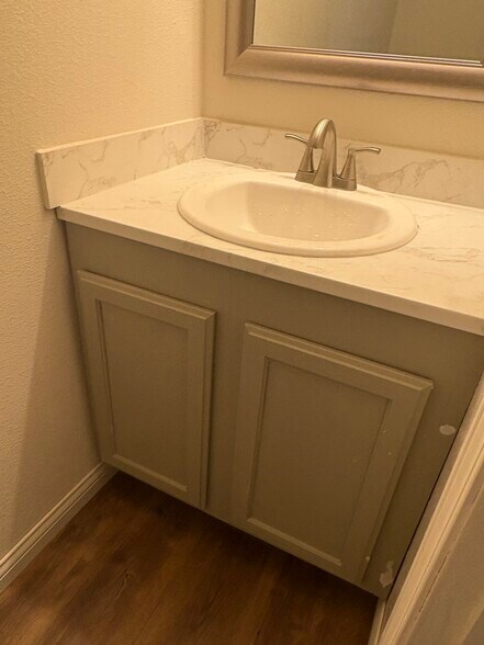 Downstair bath vanity - 2920 Dawn Ct