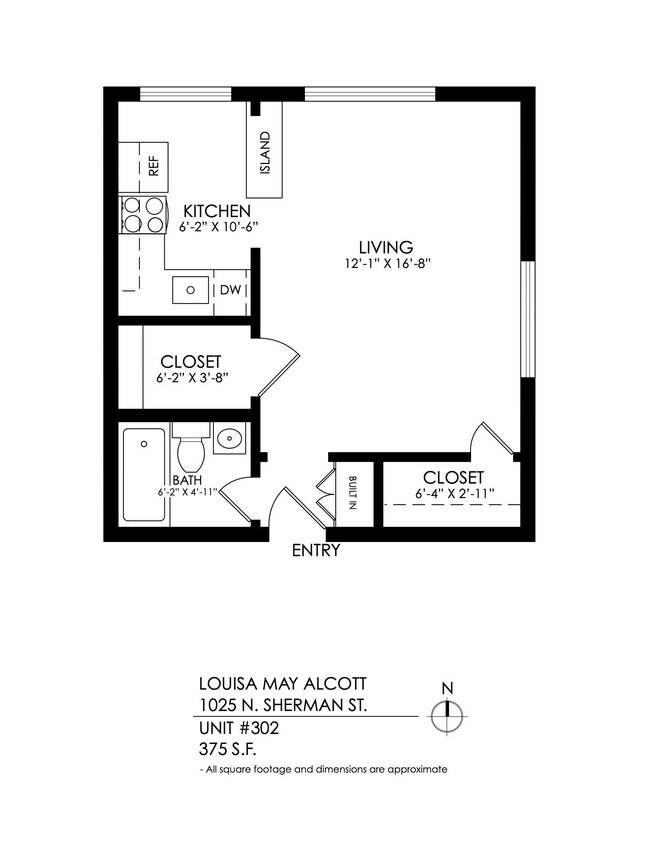 Floorplan - Louisa May Alcott