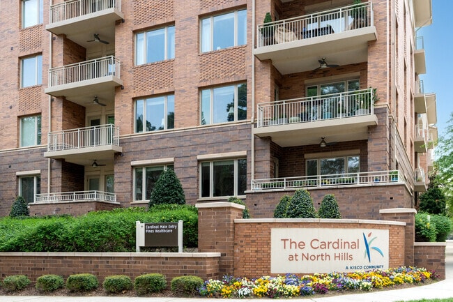 Cardinal At North Hills sign - The Cardinal at North Hills Expansion