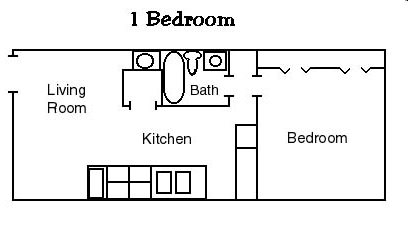 1BR/1BA - Liv Apartments